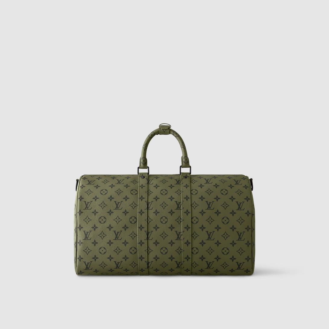 Túi Louis Vuitton Keepall Bandouliere 45 Monogram Other Nam Xanh Lá